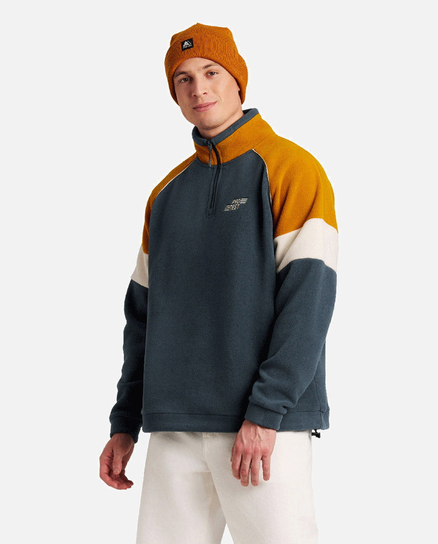 Sudadera Hombre M Elmar Outdoor 1/4 Zip Top Azul