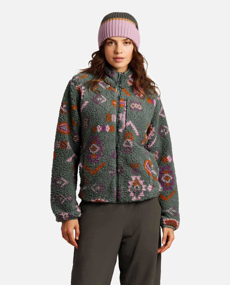 Sudadera Mujer W Payton Full Zip Top Protest Lila
