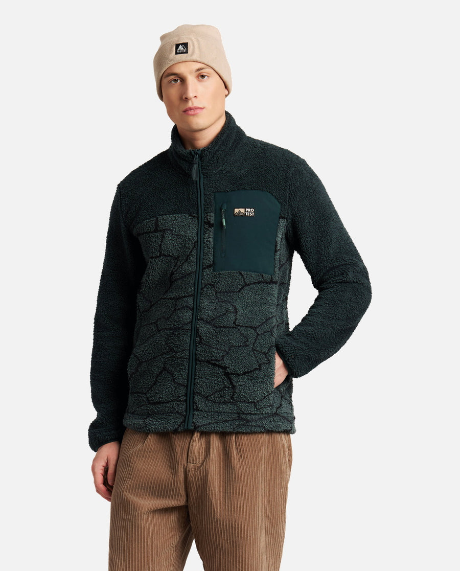 Sudadera Hombre M Legacy Outdoor Full Zip Top Verde