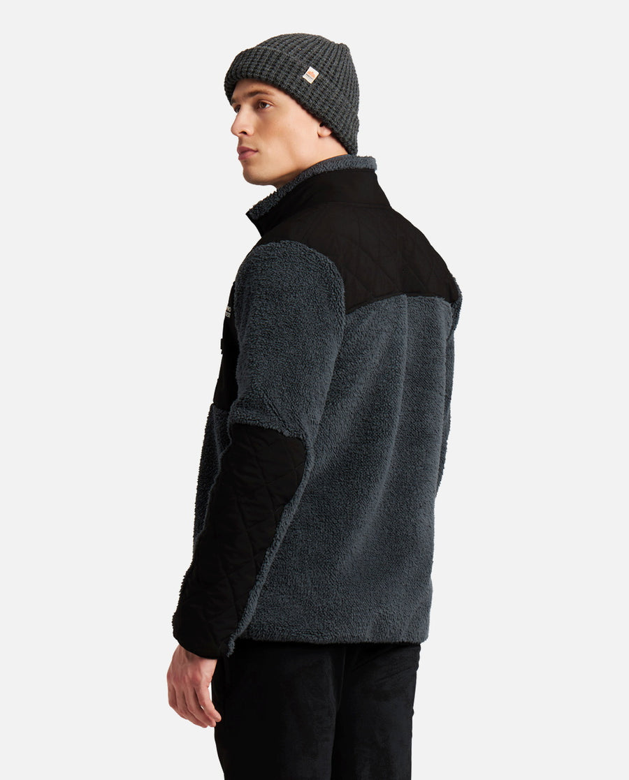 Sudadera Hombre M Longton Outdoor Full Zip Top Gris