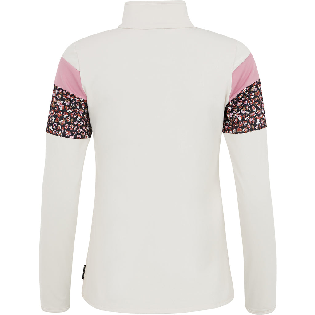 Polar Mujer Prtabano 1/4 Zip Top Protest Blanco 2