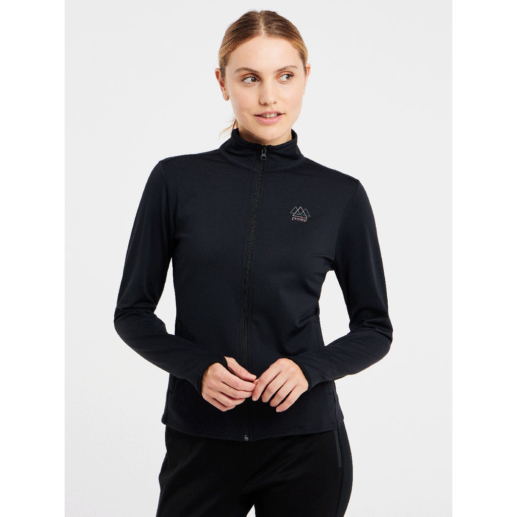 Sudadera Mujer Prtpeepal Full Zip Top Protest Negro 3