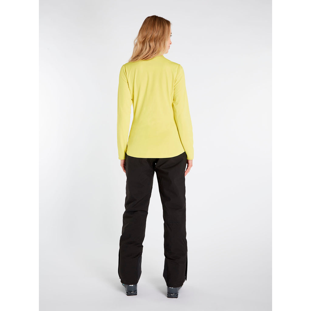 Polar Mujer Fabriz 1/4 Zip Top Protest Amarillo 5