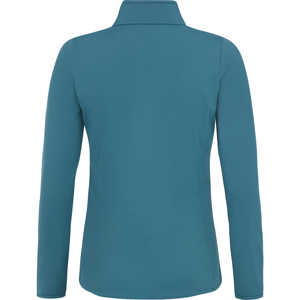 Polar Mujer Fabriz 1/4 Zip Top Protest Azul 2