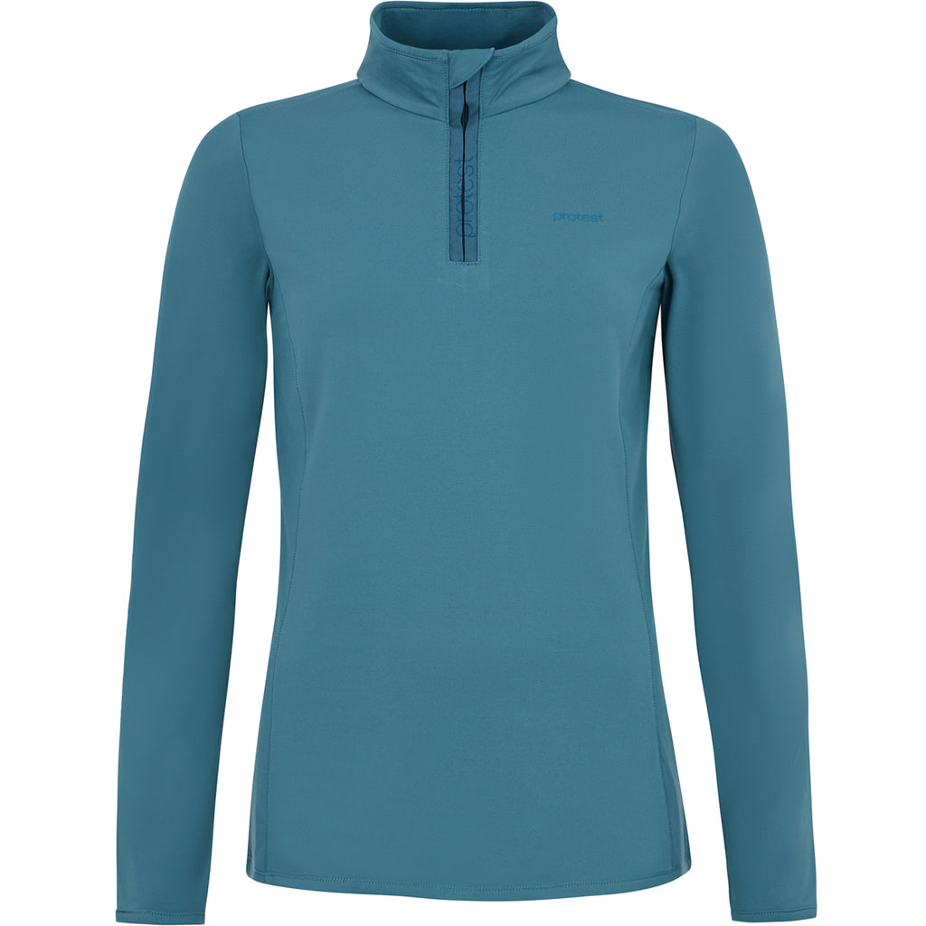 Polar Mujer Fabriz 1/4 Zip Top Protest Azul 1