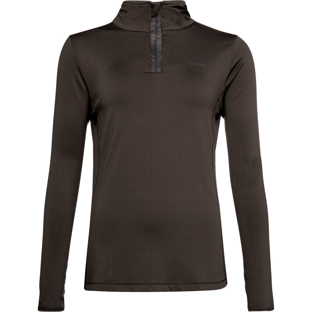 Polar Mujer Fabriz 1/4 Zip Top Protest Gris 1