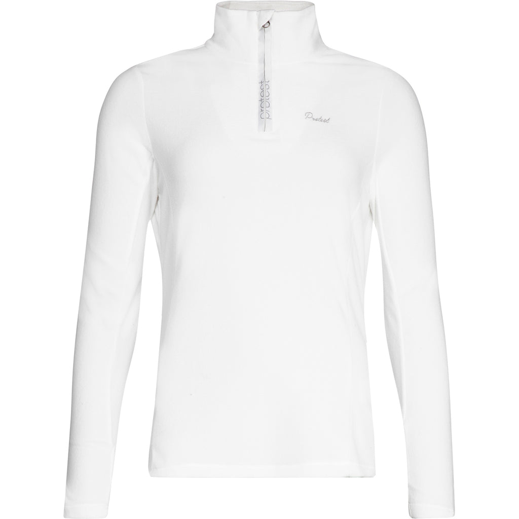 Polar Mujer Mutez 1/4 Zip Top Protest Blanco 1