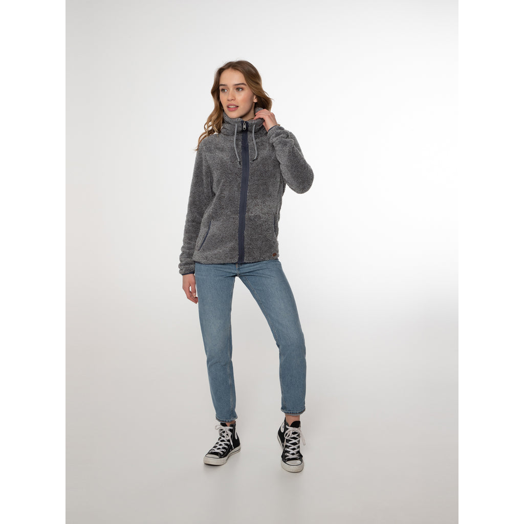 Polar Mujer Riri Full Zip Top Protest Gris 5