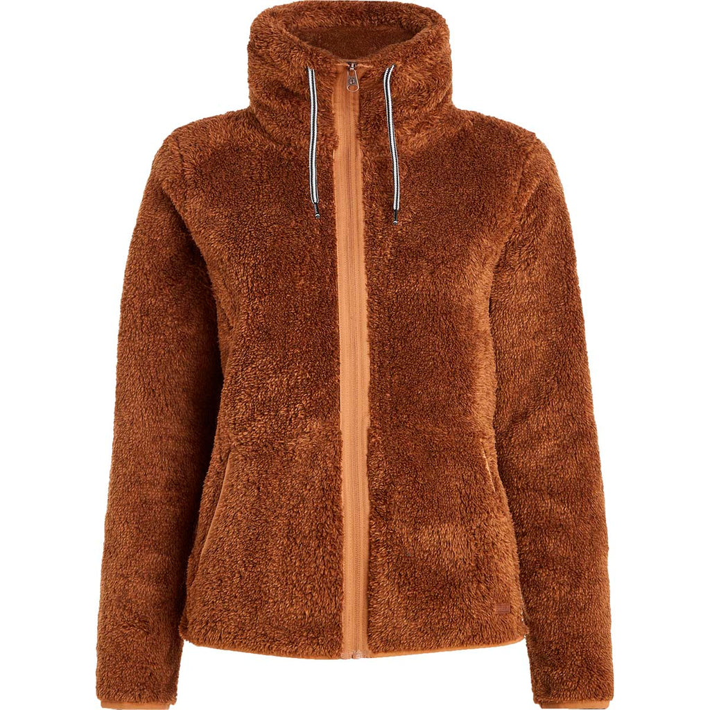 Polar Mujer Riri Full Zip Top Protest Marrón 1