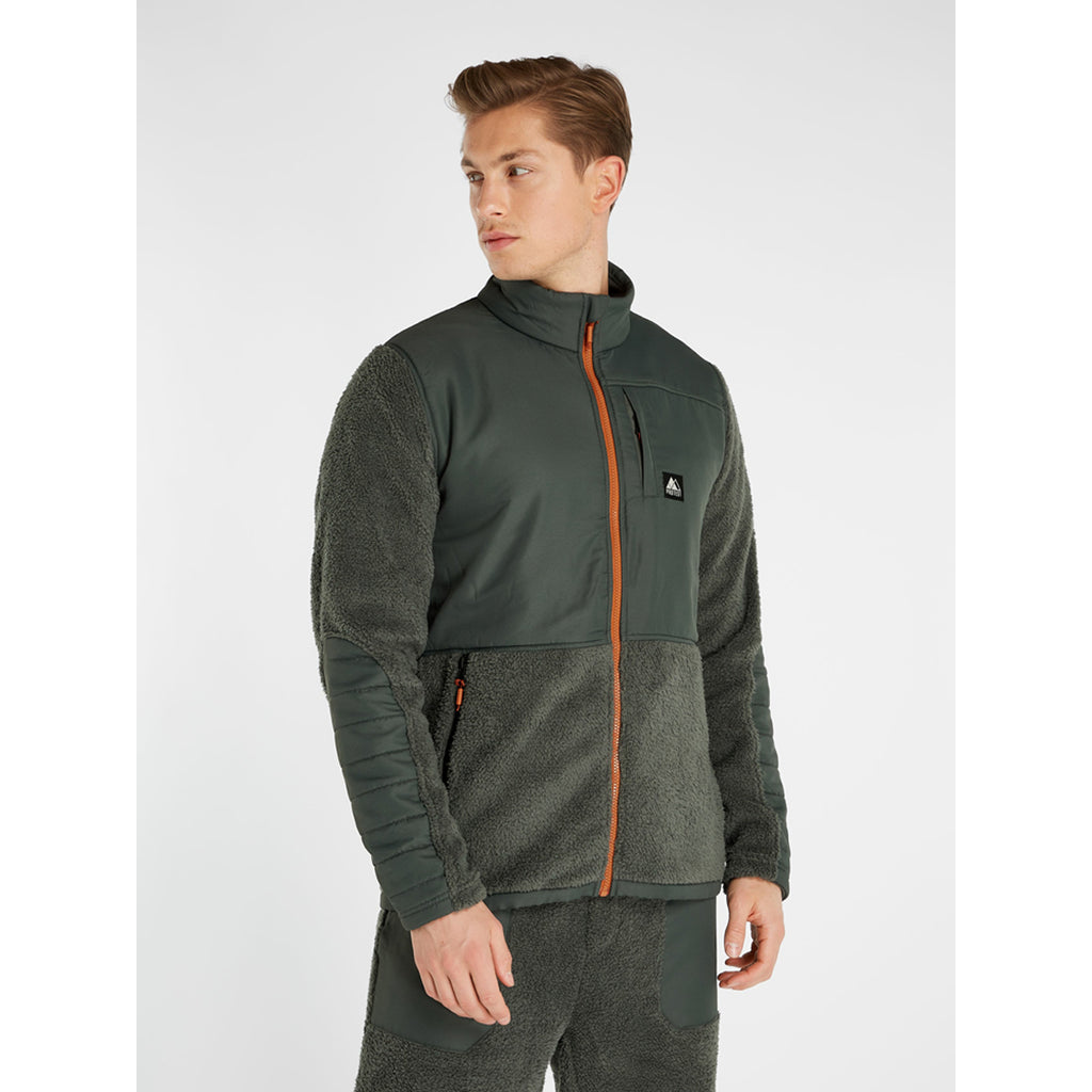 Polar Hombre Prtmanitoba Full Zip Top Protest Verde 5