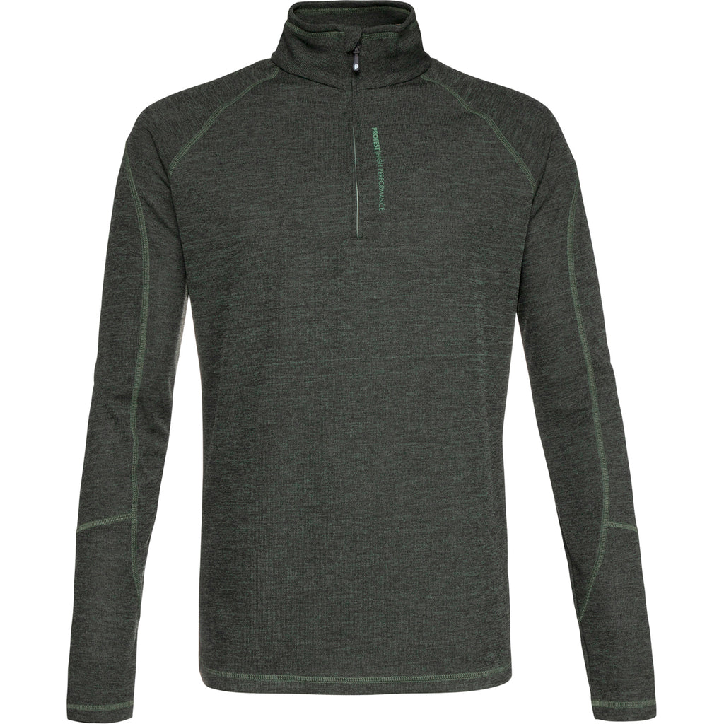 Polar Hombre Louisiana 1/4 Zip Top Protest Gris 1