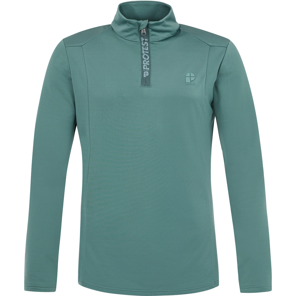 Polar Hombre Will 1/4 Zip Top Protest Verde 1