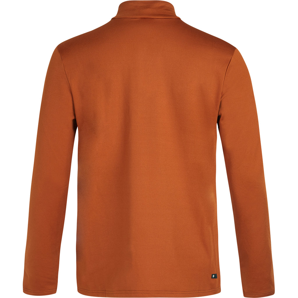 Polar Hombre Will 1/4 Zip Top Protest Naranja 2