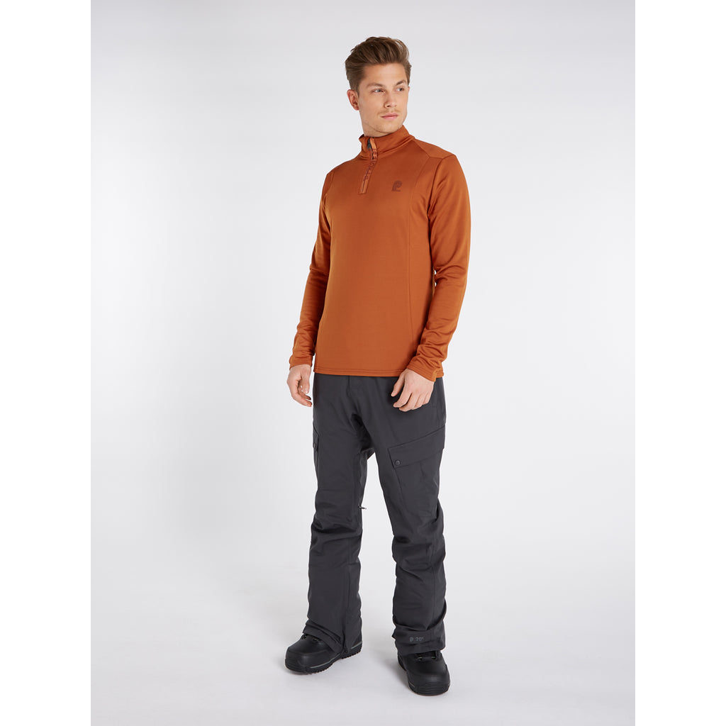 Polar Hombre Will 1/4 Zip Top Protest Naranja 5