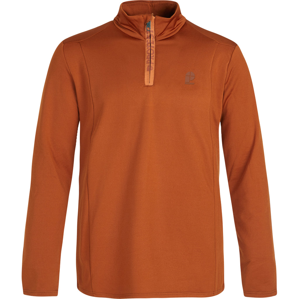 Polar Hombre Will 1/4 Zip Top Protest Naranja 1