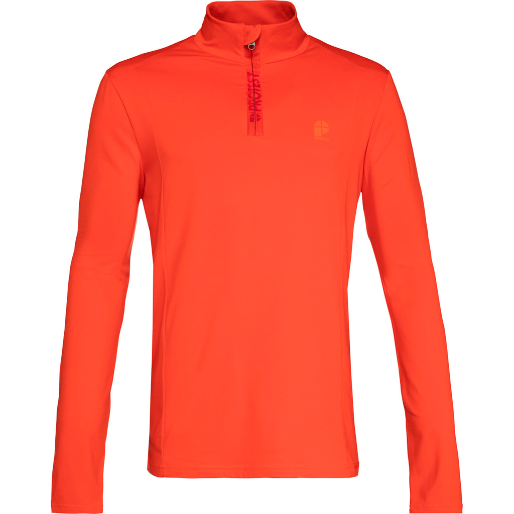 Polar Hombre Will 1/4 Zip Top Protest Naranja 1