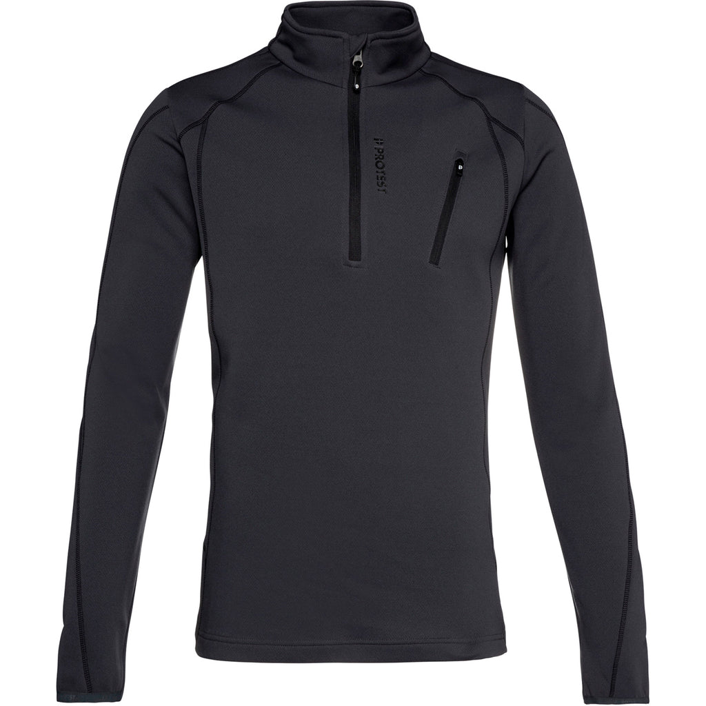 Polar Hombre Humans 1/4 Zip Top Protest Gris 1