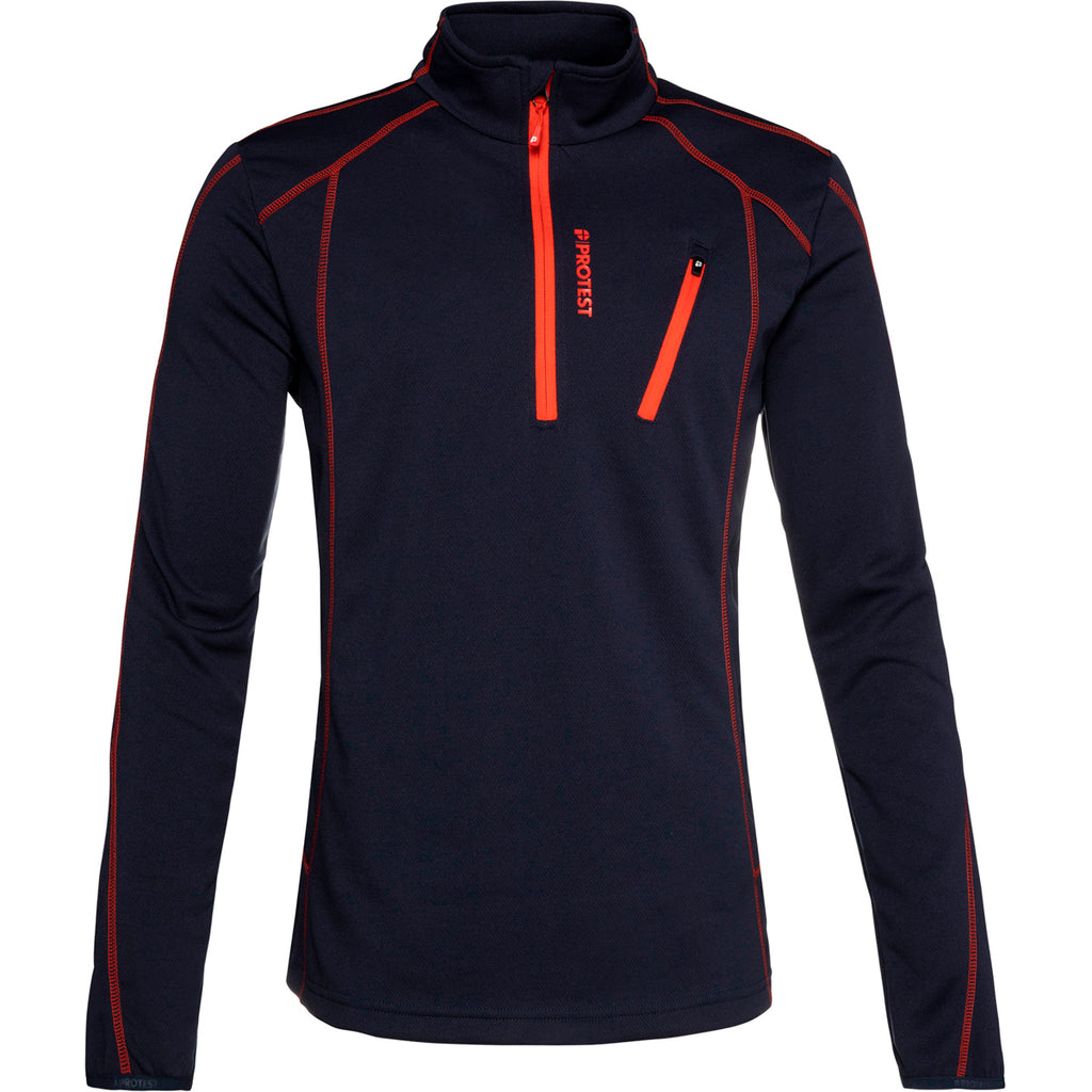 Polar Hombre Humans 1/4 Zip Top Protest Azul 1