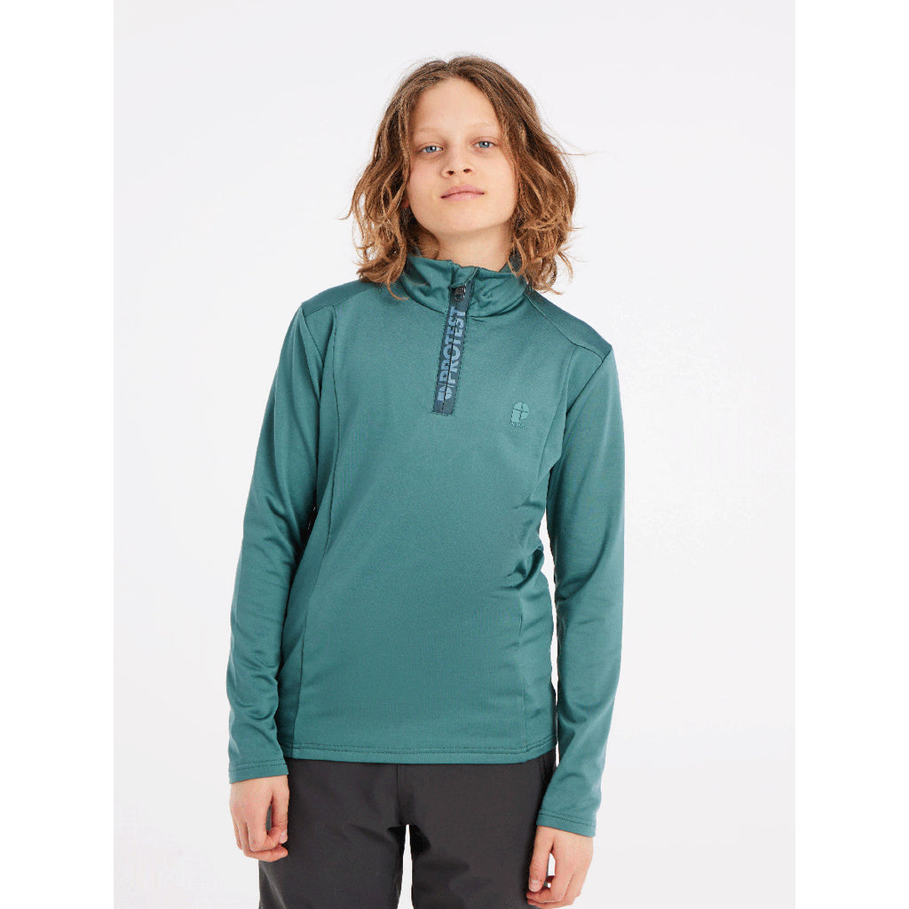 Polar Niños Willowy Jr 1/4 Zip Top Protest Verde 3