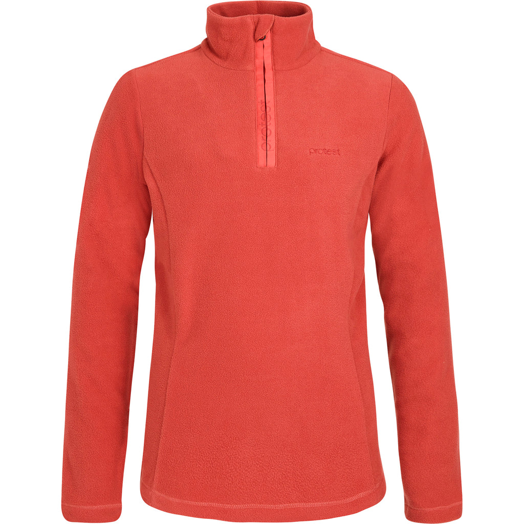 Polar  Mutey Jr 1/4 Zip Top Protest Rojo 1