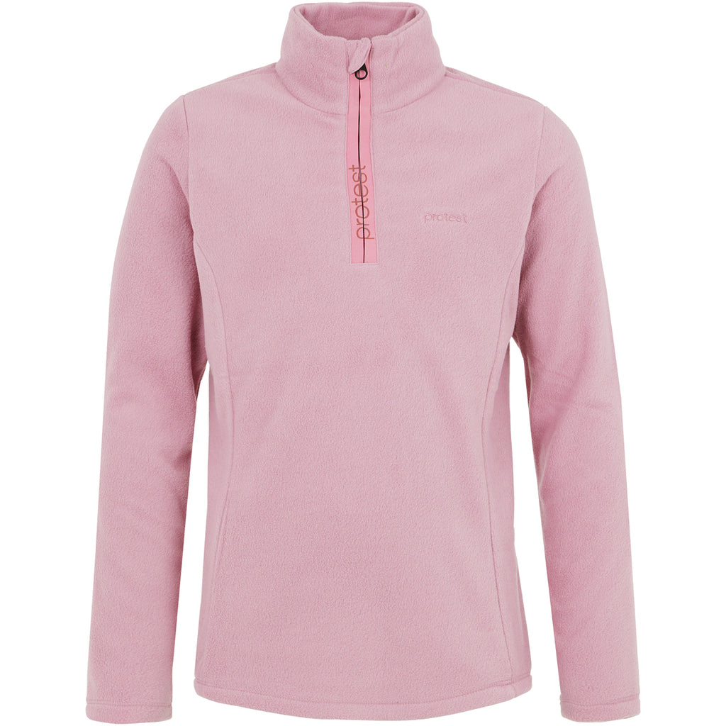 Polar  Mutey Jr 1/4 Zip Top Protest Rosa 1