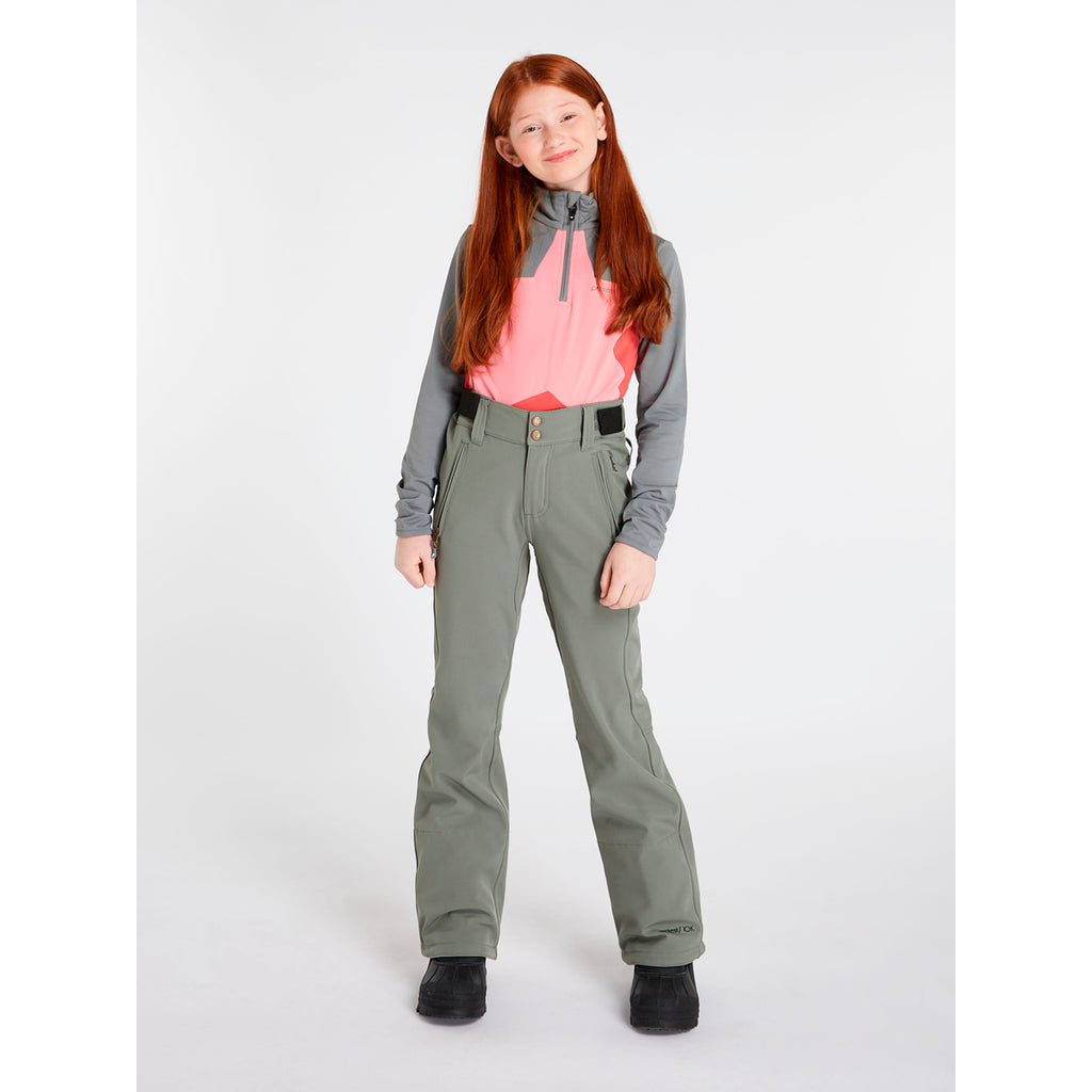 Pantalón  Lole Jr Softshell Snowpants Protest Verde 4