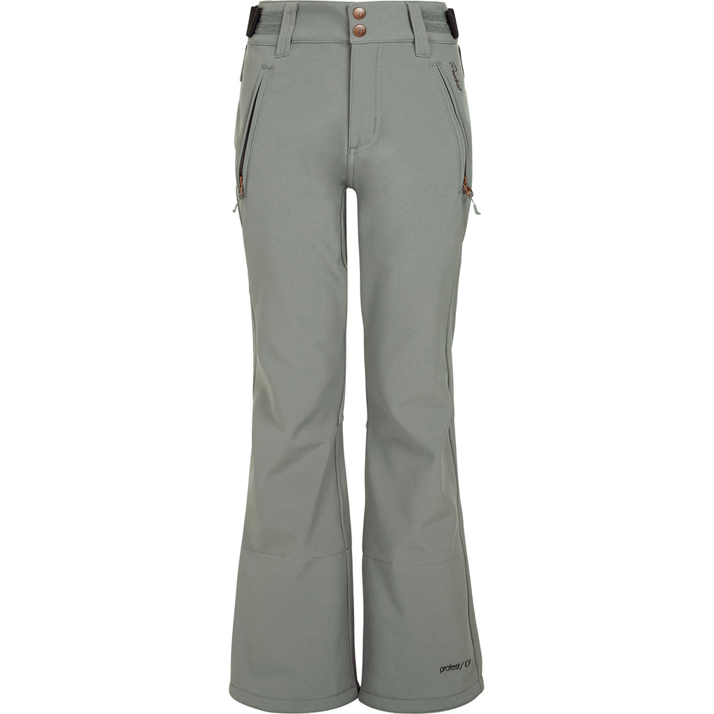 Pantalón  Lole Jr Softshell Snowpants Protest Verde 1