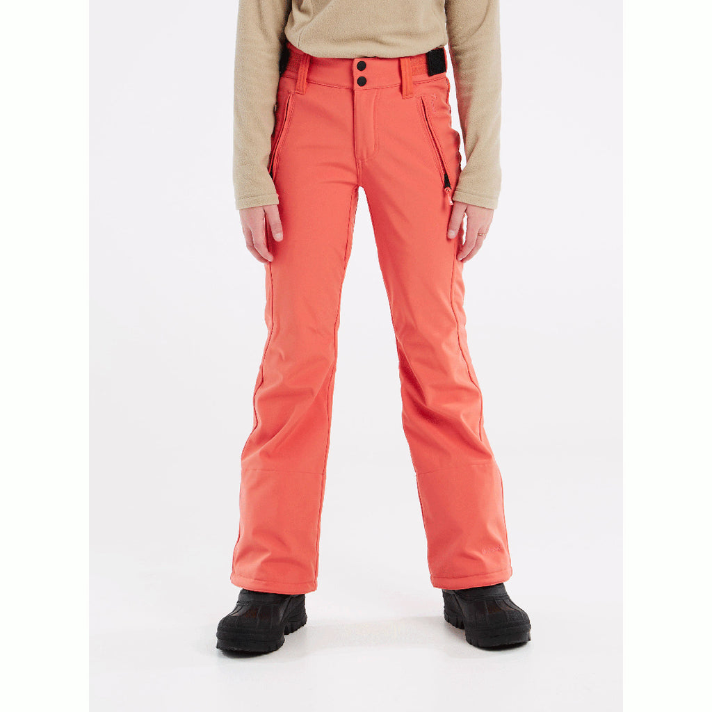 Pantalón  Lole Jr Softshell Snowpants Protest Rojo 3