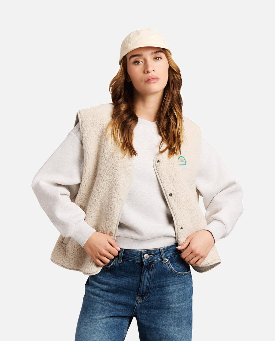 Chaleco Mujer W Tosha Outdoor Bodywarmer Protest Blanco