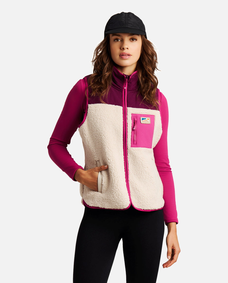 Chaleco Mujer W Weeton Outdoor Bodywarmer Protest Lila