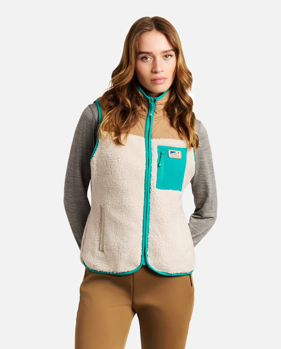 Chaleco Mujer W Weeton Outdoor Bodywarmer Protest Verde