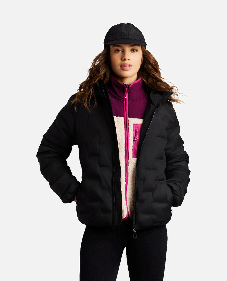 Chaqueta Mujer W Lupita Outdoor Pufferjacket Protest Negro