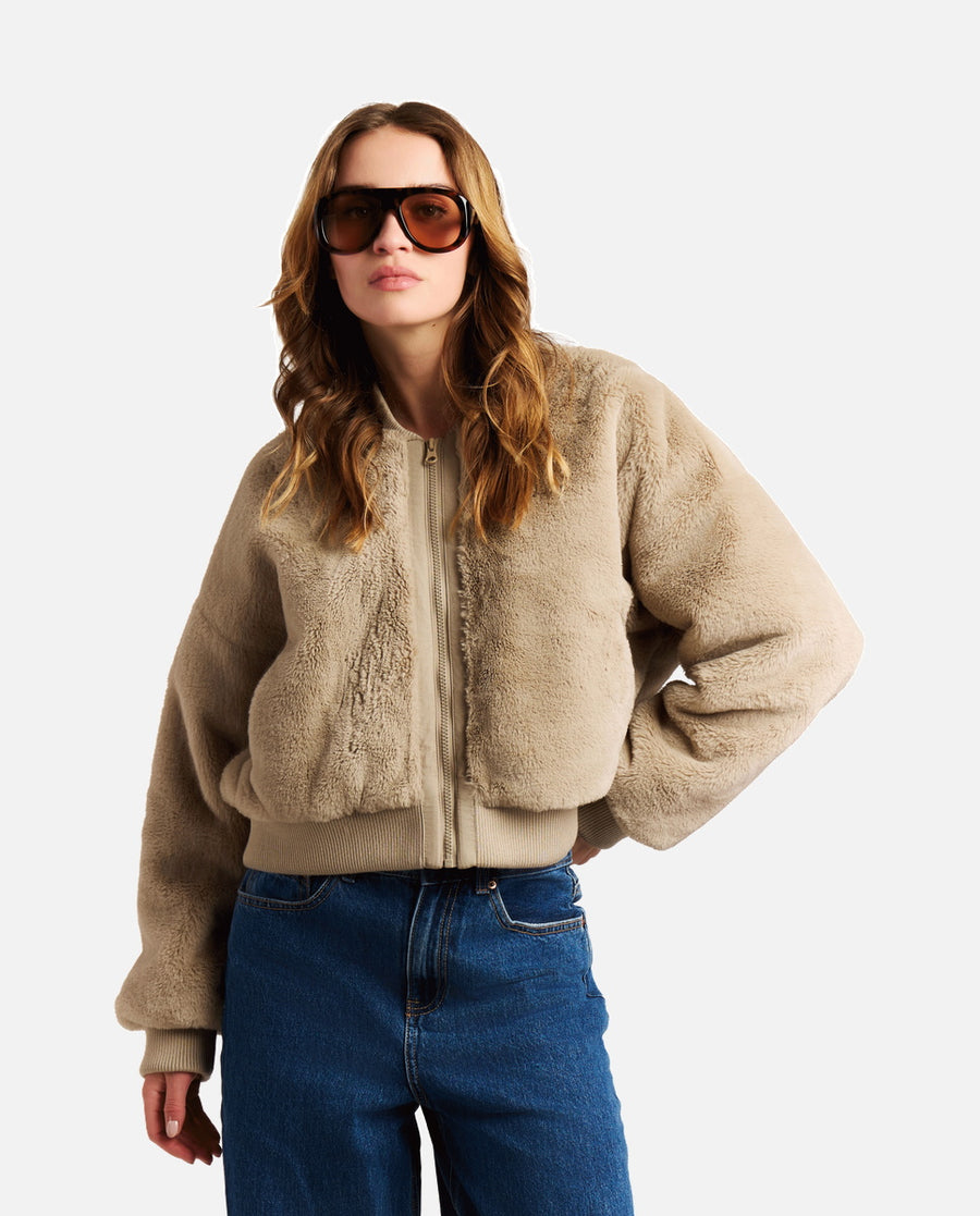 Chaqueta Mujer W Pipas Outdoor Jacket Protest Marrón