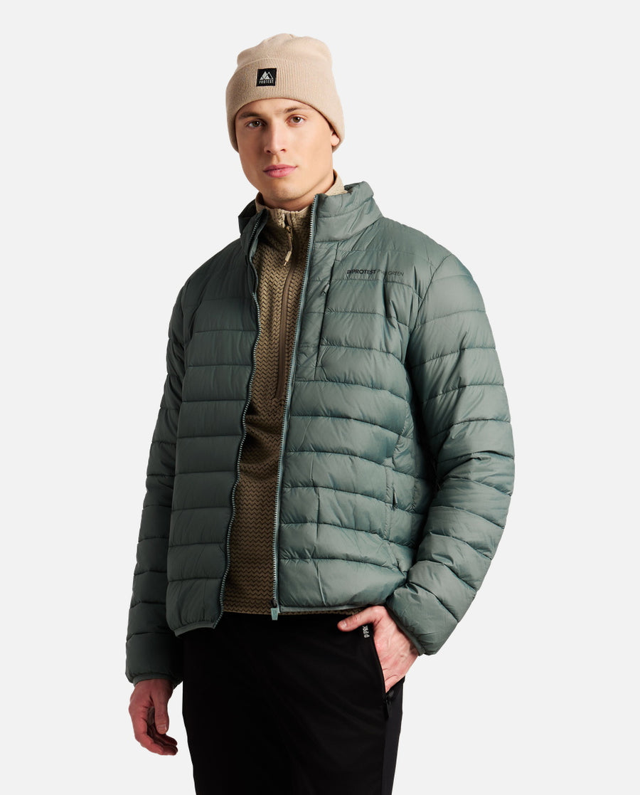 Chaqueta Hombre M Token Outdoor Pufferjacket Verde