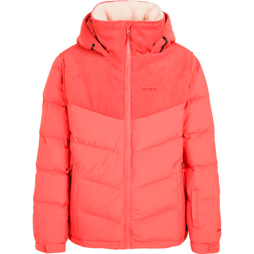 Chaqueta  Prtnoa Jr Snowjacket Protest Rojo 1