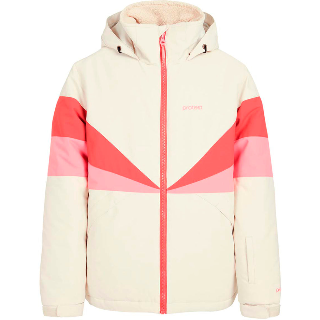 Chaqueta  Prtkate Jr Snowjacket Protest Blanco 1