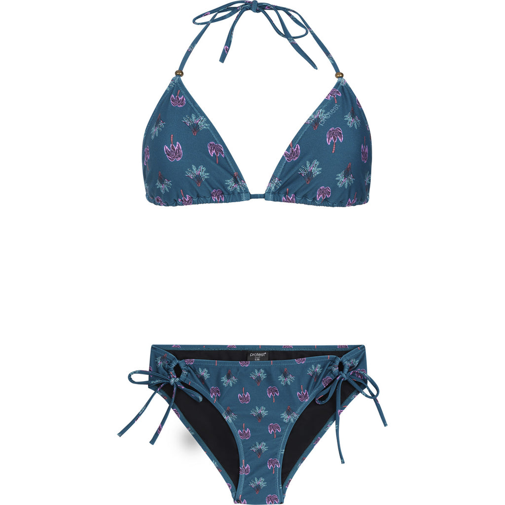 Bikini Mujer Prtblosh Triangle Bikini Protest Azul 1