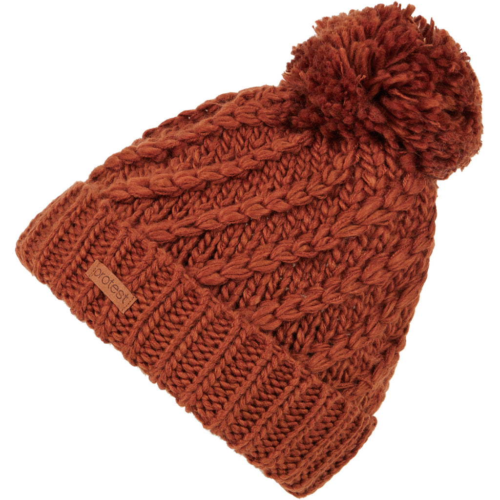 Gorro Mujer Prtpaisley 23 Beanie Protest Rojo 1