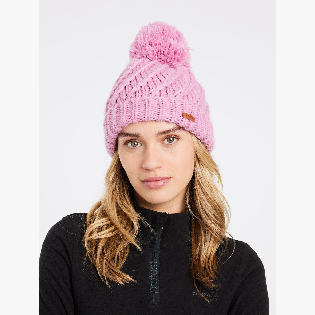 Gorro Mujer Prtpaisley 23 Beanie Protest Rosa 2