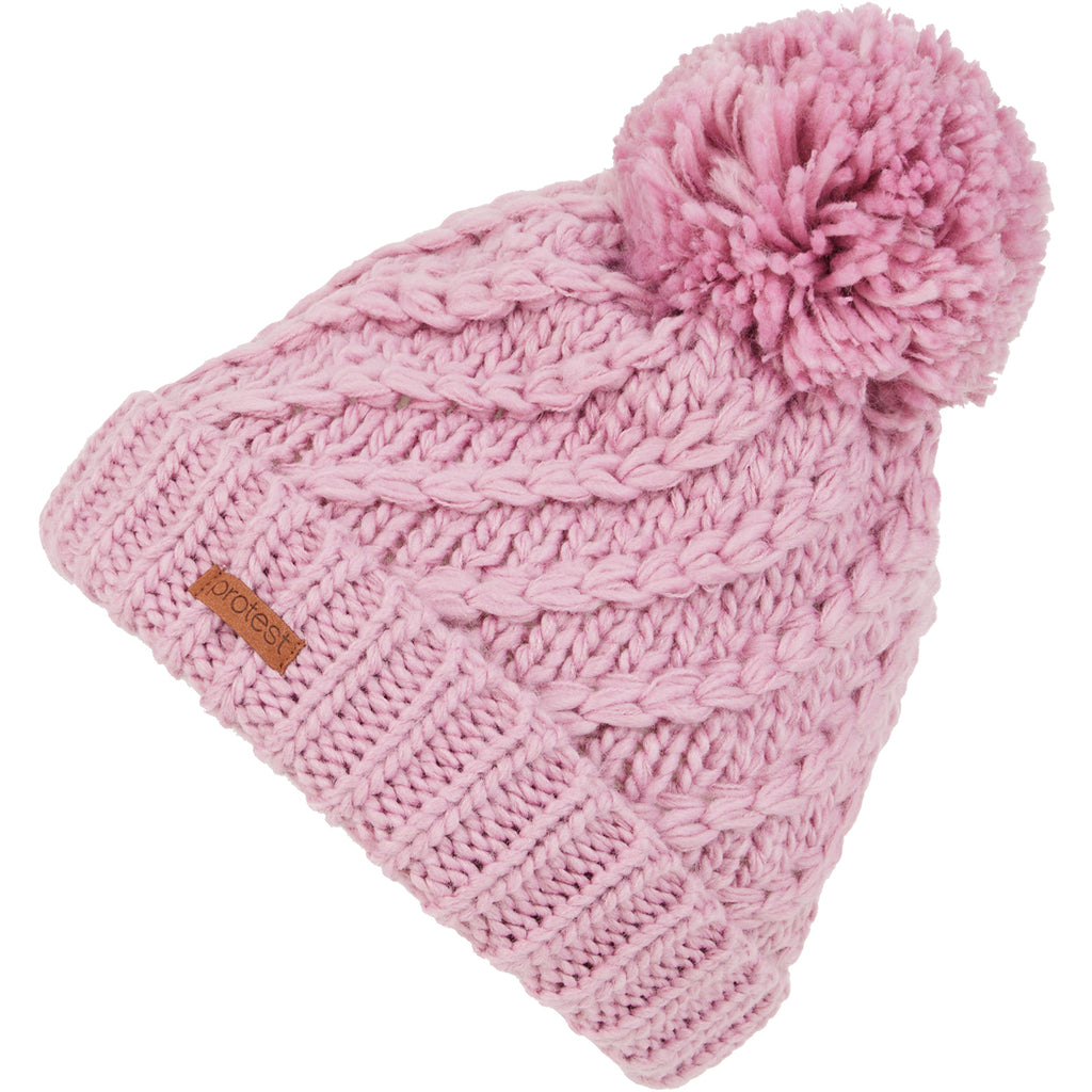 Gorro Mujer Prtpaisley 23 Beanie Protest Rosa 1