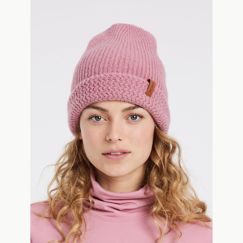 Gorro Mujer Prtmarela Beanie Protest Rosa 2