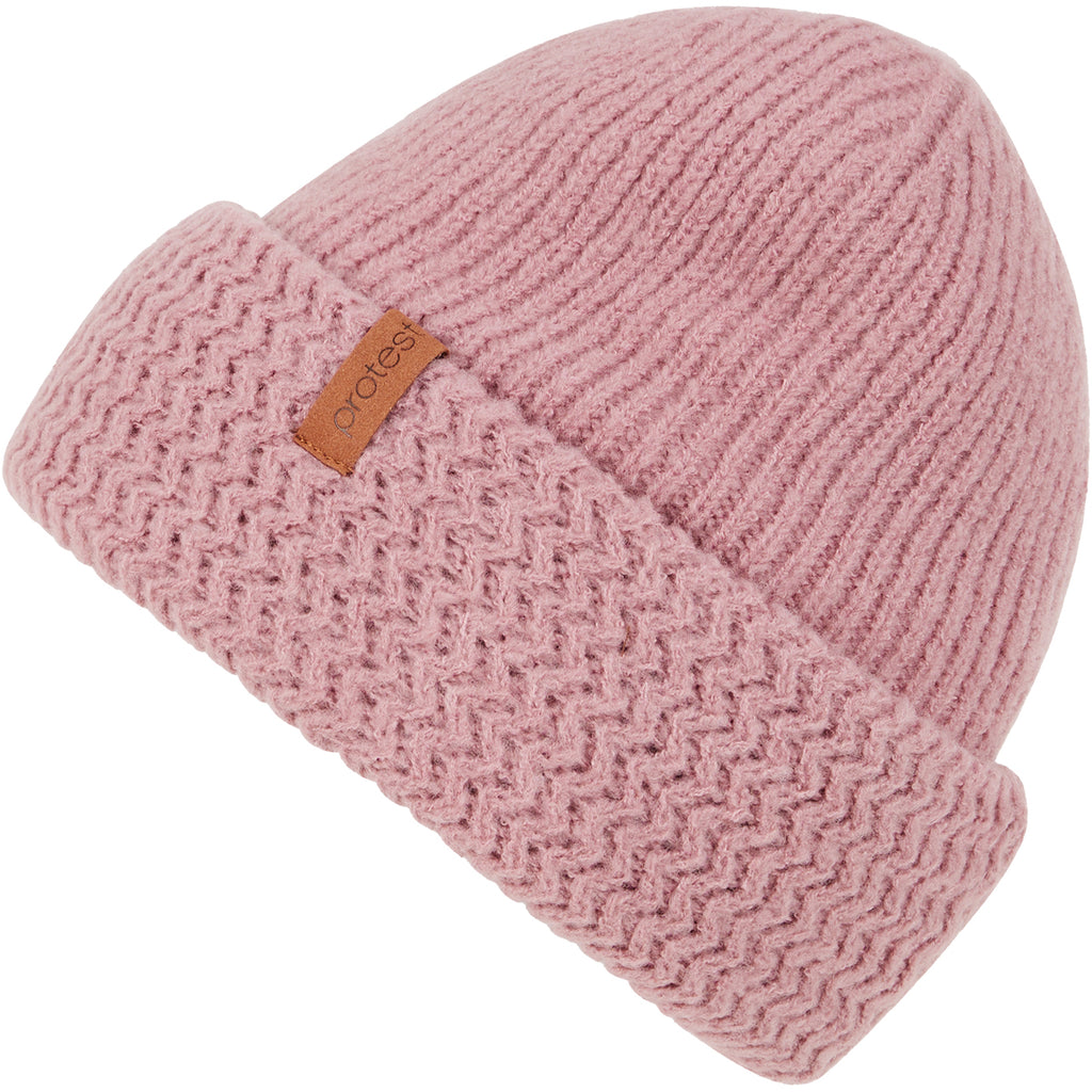 Gorro Mujer Prtmarela Beanie Protest Rosa 1