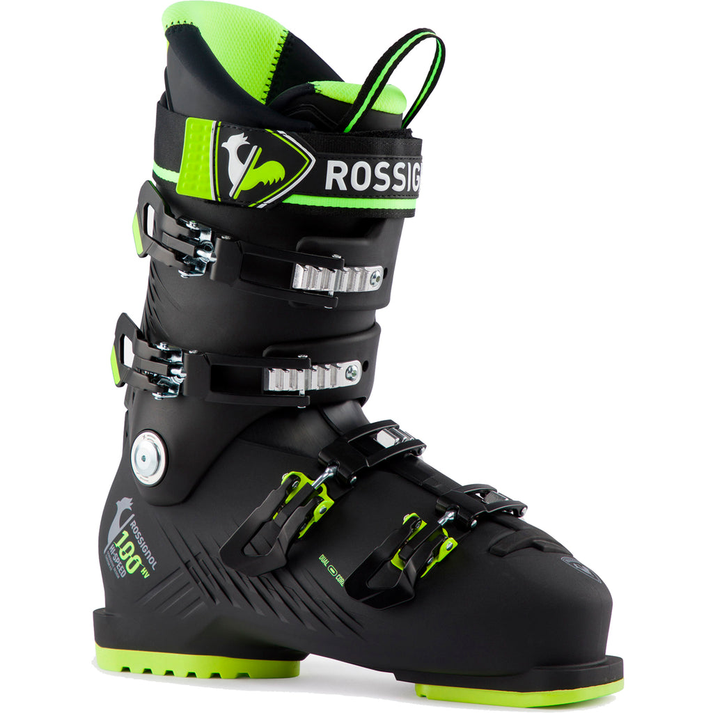 Botas De Esquí  Hi-Speed 100 Hv - Black Yellow Rossignol Negro 1