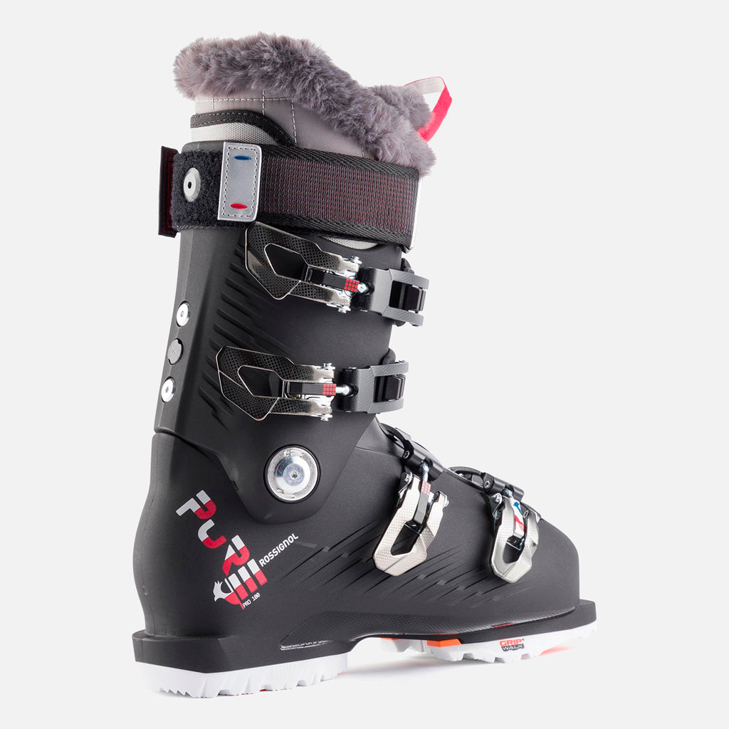 Botas De Esquí Mujer Pure Pro 100 Gw - Metal Charco Rossignol Negro 2