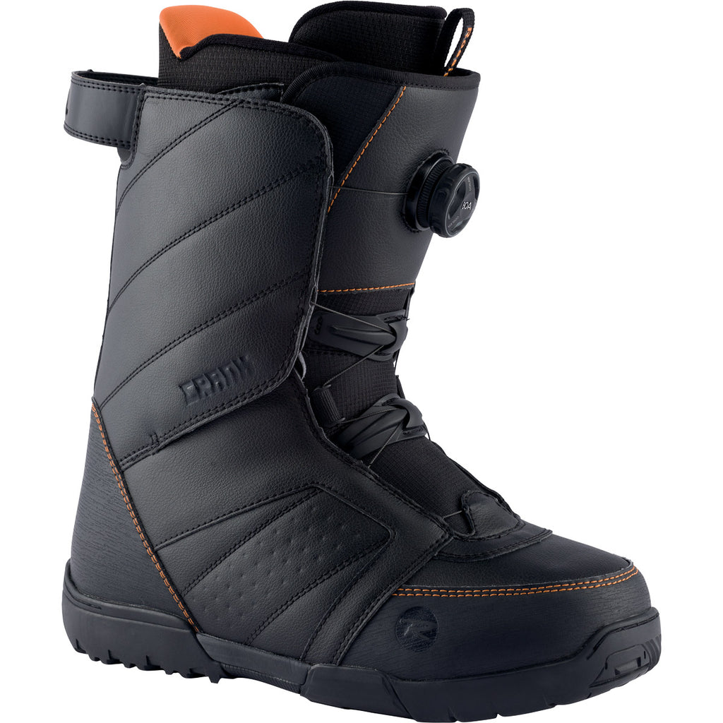 Botas De Snowboard  Crank Boa H4 Black/Orange (Men Rossignol Negro 1