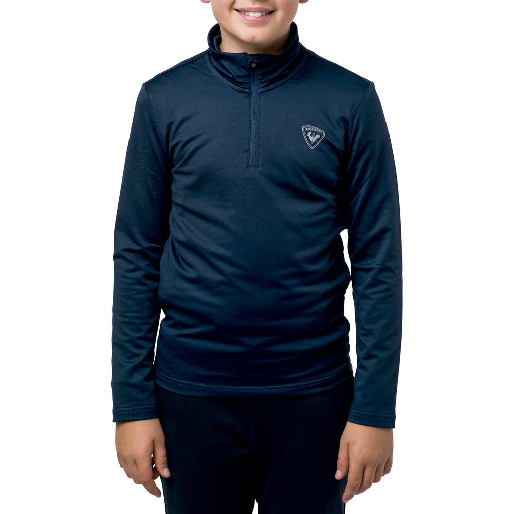 Polar Niños Boy 1/2 Zip Warm Stretch Rossignol Azul 1