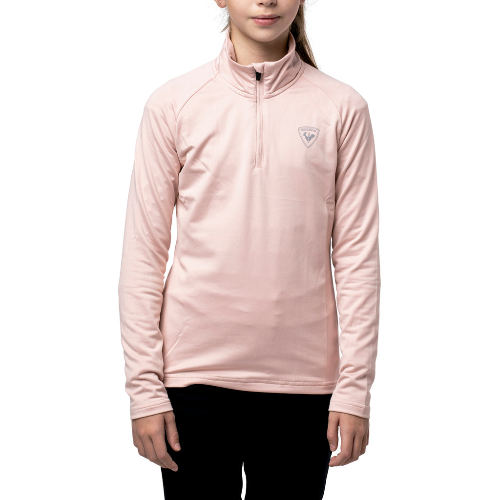 Polar  Girl 1/2 Zip Warm Stretch Rossignol Rosa 1