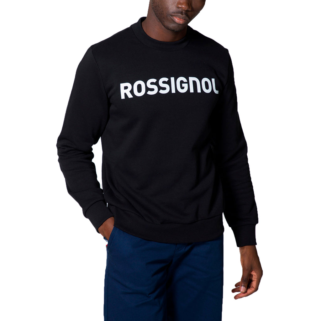 Sudadera Hombre Logo Sweat Rn Fl Rossignol Negro 1