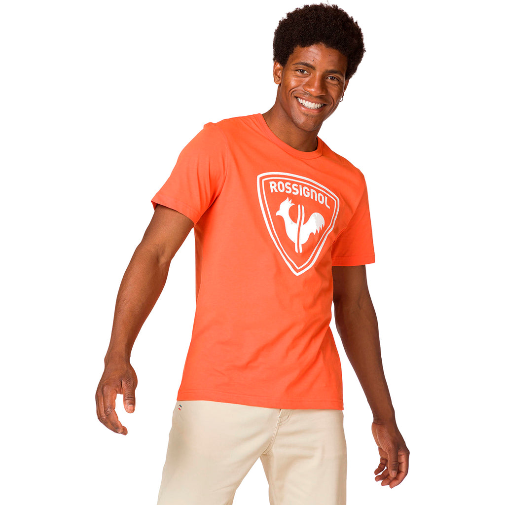 Camiseta Hombre Logo Rossi Tee Rossignol Naranja 1