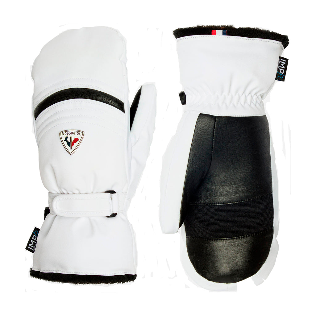 Guantes Mujer W Absolut Stretch Impr M Rossignol Blanco 1